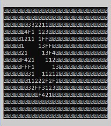 Minesweeper in Windows Command Prompt Image