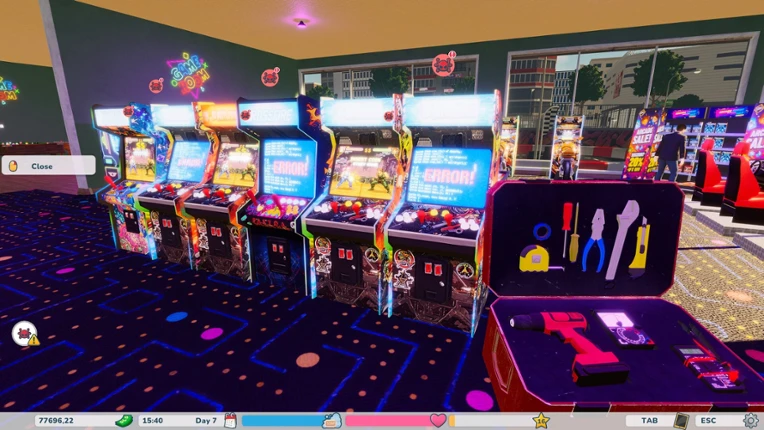 Retro Arcade Shop Simulator screenshot