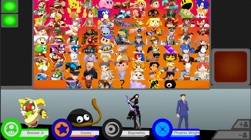 Games like Smash Roster