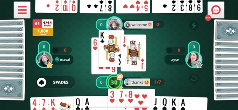 Spades Auction screenshot