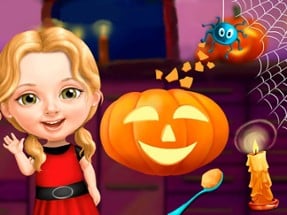 Sweet Baby Girl Halloween Image