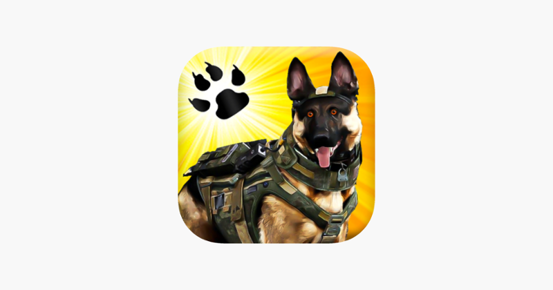 US Army Military Dog Chase Game Cover