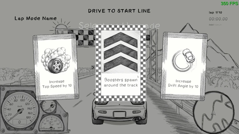 DRAWN TO RACE screenshot