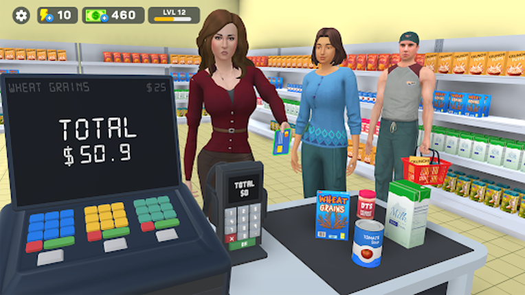Supermarket Game Shopping Game Image