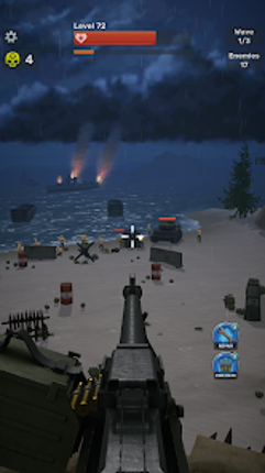 Bullet Storm: Beach Defense screenshot