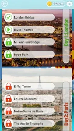 Word Travel: Wonders Trip Game Image