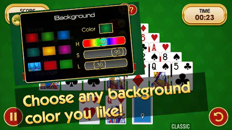 Pyramid Solitaire Challenge screenshot