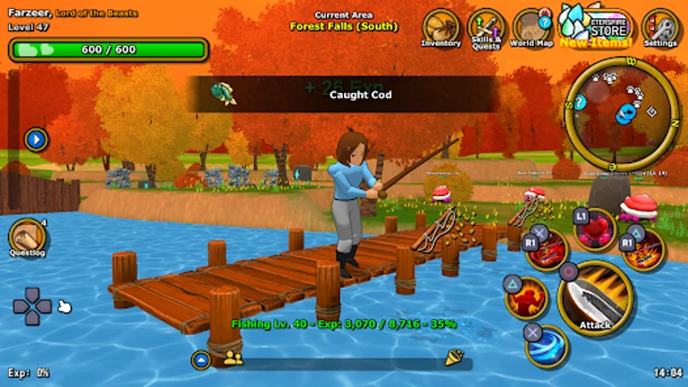 Eterspire - Cozy MMORPG screenshot