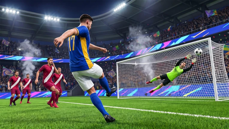 Soccer Football League Game Image