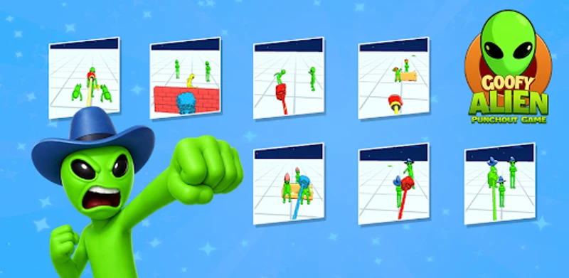 Goofy Alien: Punchout Game Image