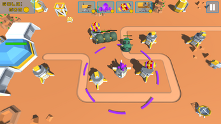 Mars Base Defender screenshot