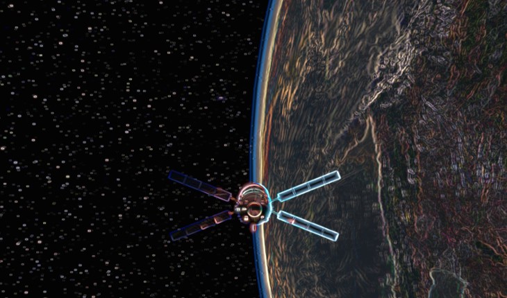 Psychedelic Space Simulator Image