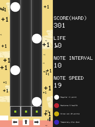 TinyBeat screenshot