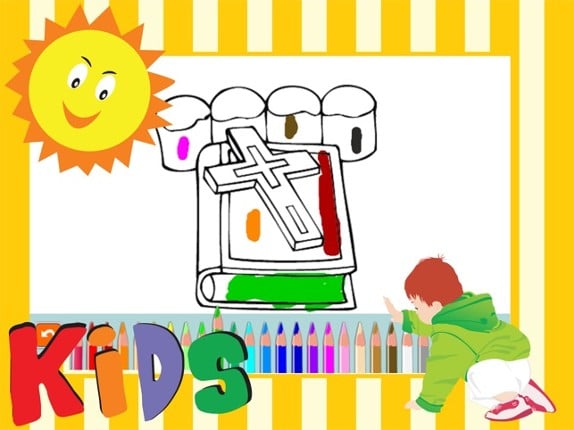 LDS Book Of Mormon Coloring Pages Pencils For Kids Image