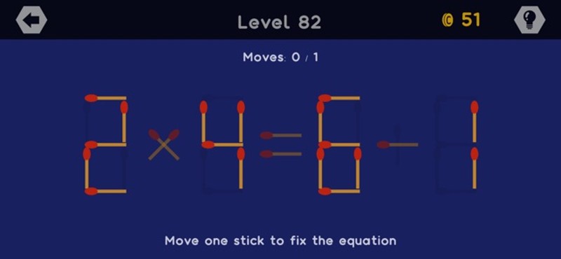 Math Sticks - Puzzle Game Image