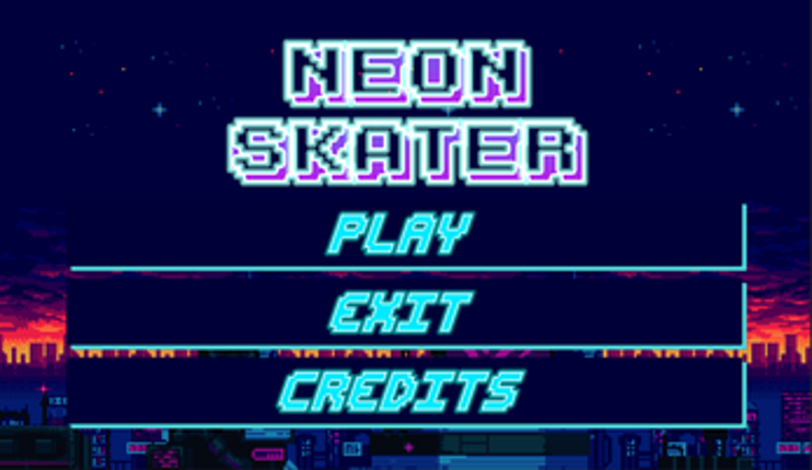 Neon Skater Image