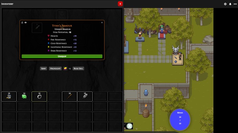 Pixel Exile screenshot