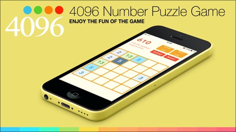 Play Number Game 4096 screenshot