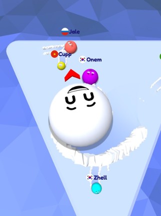 Snow Roll.io screenshot