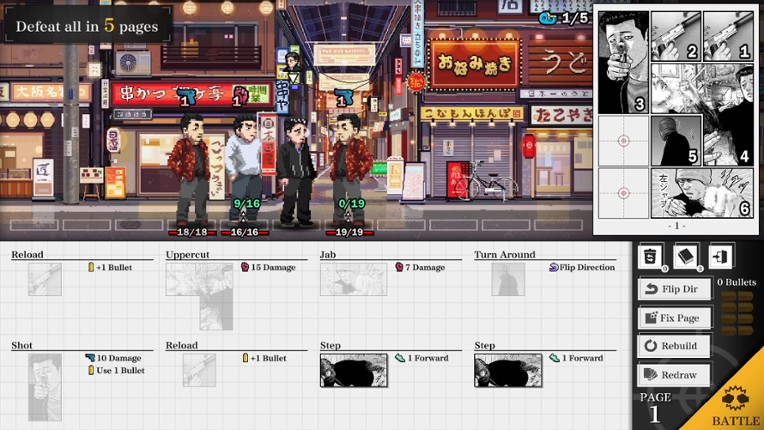 The Fable: Manga Build Roguelike screenshot