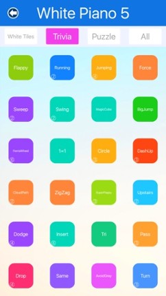 White Piano 5 : Tiles Master 5 Magic Trivia games Image