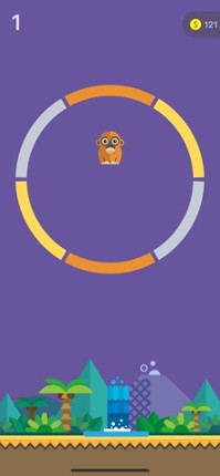 Bouncy colors - turn and jump screenshot