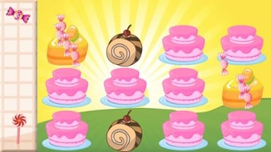 Candy &amp; Cake Match Kids Games Image