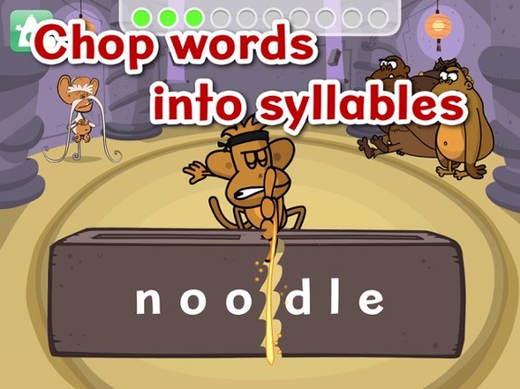 Chimp Fu Syllables screenshot
