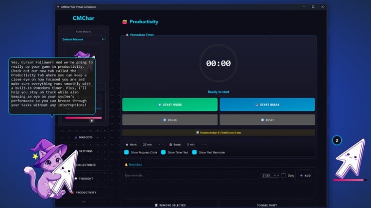 CMChar: Your Virtual Companion screenshot