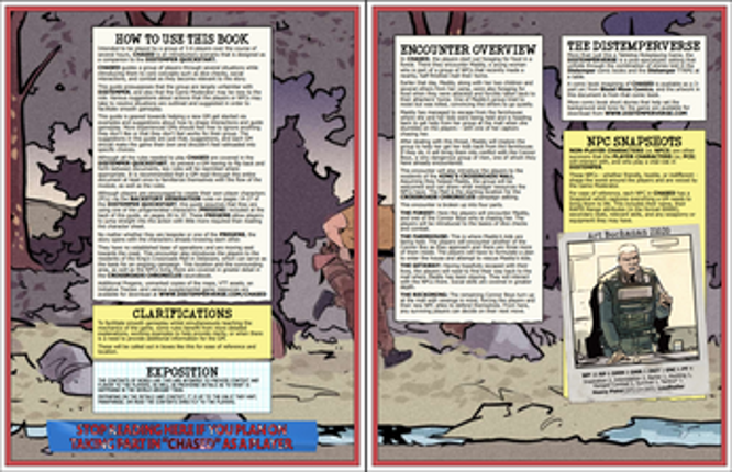 Distemper: Chased | A Quickstart Adventure for the Distemper TTRPG screenshot