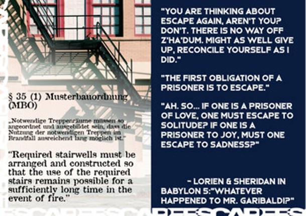 Escape - a facts buffet zine Image