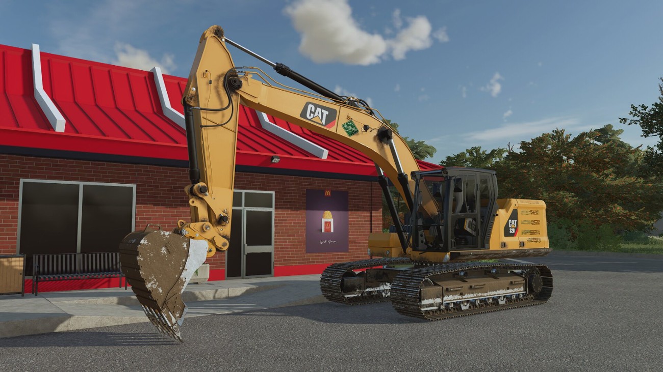 Games like FS22 Cat 320 / 323 Next Gen