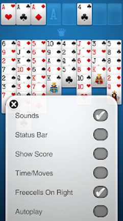 FreeCell Solitaire screenshot