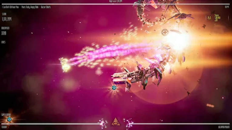 Beat Hazard Arcade screenshot