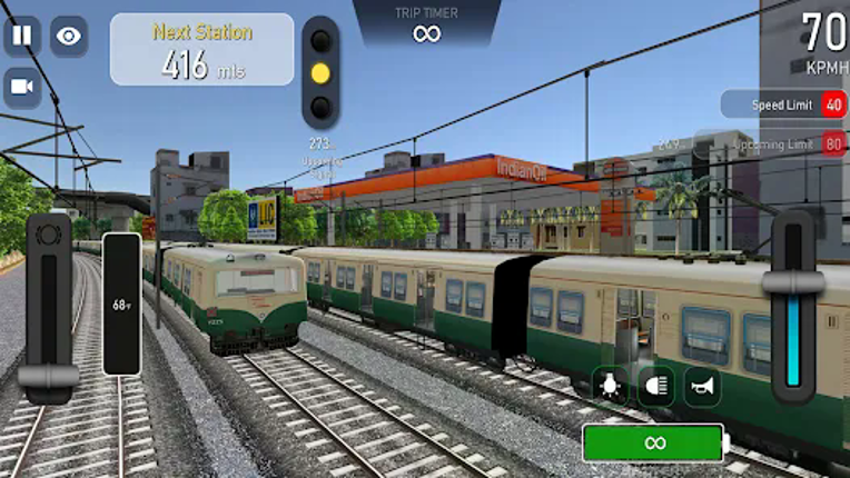 Indian Local Train Sim: Game Image