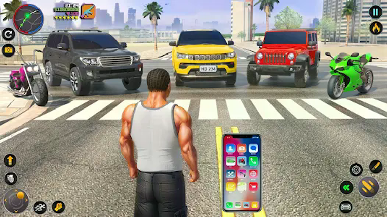 Open World Gangster Driving 3D Image