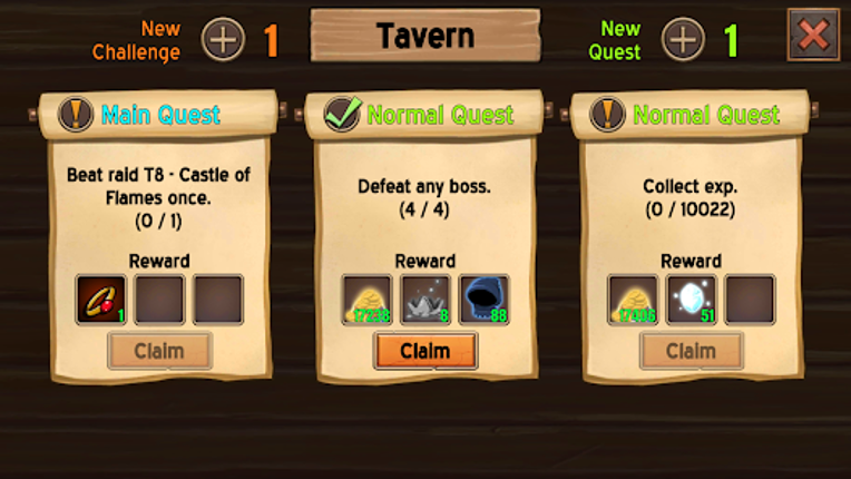 Epic Raiders - Auto Battler screenshot