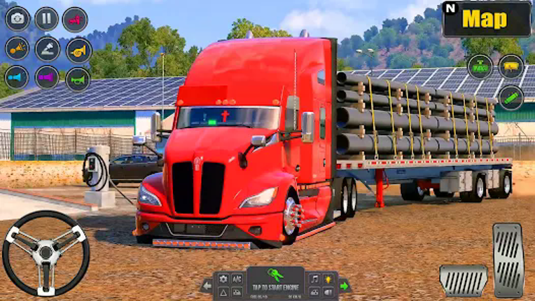 America Cargo Truck Driving 3D screenshot