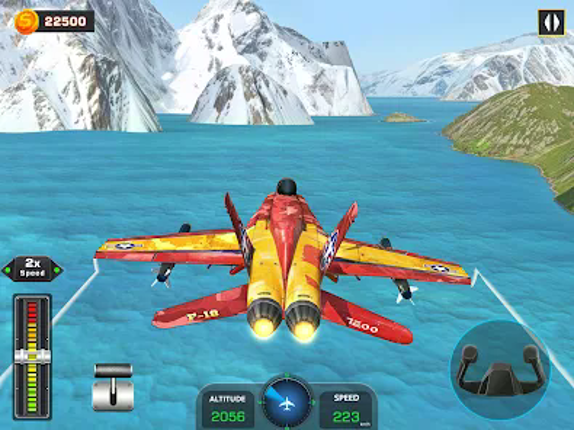 Flying Simulator Pilot Game 3D screenshot
