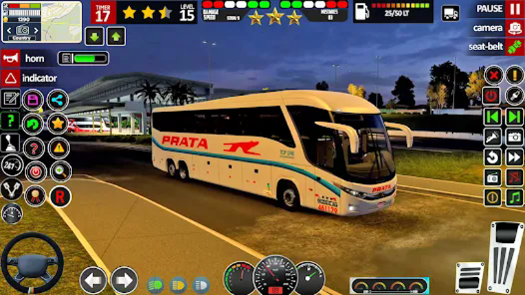 US Highway Bus Driving screenshot