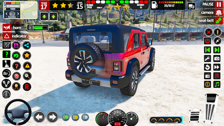 SUV Jeep Driving: 3D Jeep Game screenshot