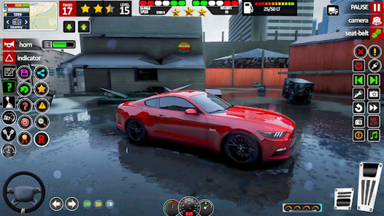 US School Car Game: Car Drive screenshot