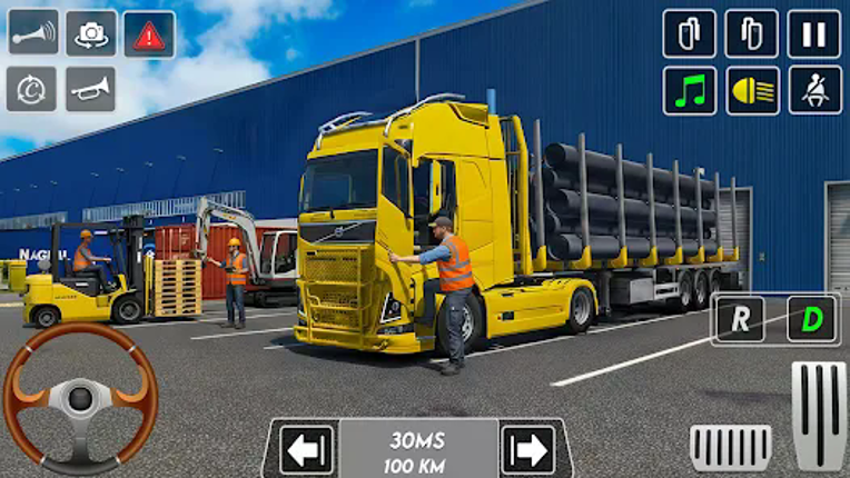 Euro Cargo Truck Game 3D screenshot