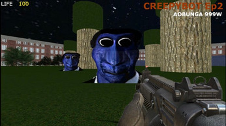 AOBUNGA : CREEPYBOT Ep2 (Obunga, Ao Oni, Nextbots) Image