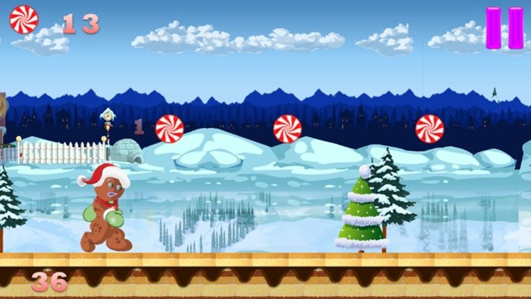 Ginger-Bread Man Run-ning : Candy and Cookie House Edition screenshot