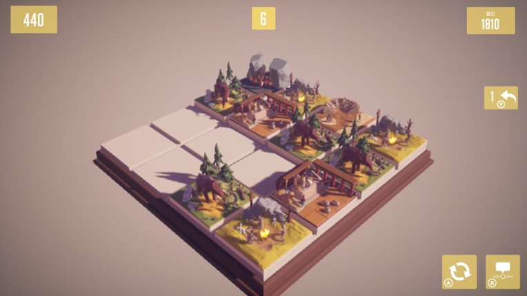 History 2048 screenshot