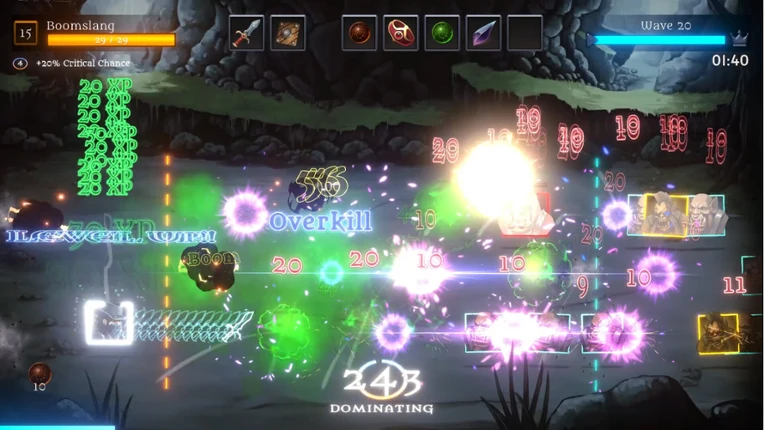 Neon Hell Survivor screenshot