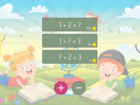 Math up to 10 in German screenshot