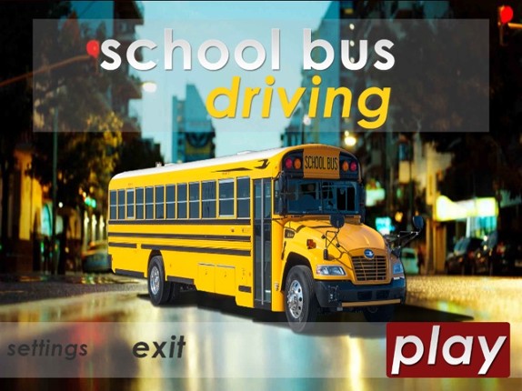 School Bus Driving screenshot