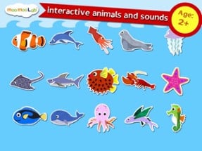 Sea Animals - Puzzles, Games for Toddlers &amp; Kids Image